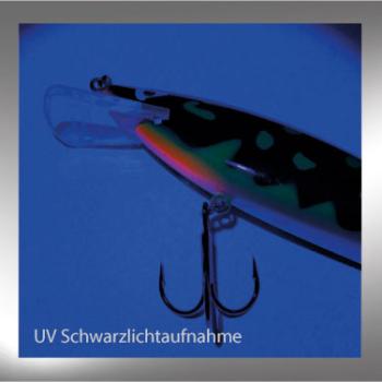Preview: TURUS UKKO PRO 20 cm, Floating, Slight Rattling, Farbe Pike 154
